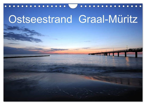 Ostseestrand Graal-Müritz (Wandkalender 2027 DIN A4 quer), CALVENDO Monatskalender