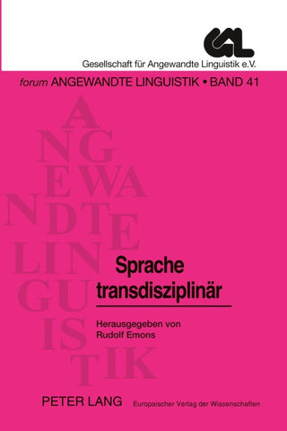 Sprache transdisziplinär