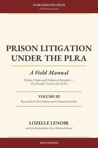 Prison Litigation Under the PLRA