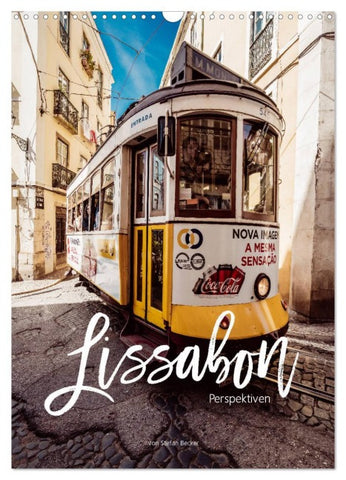 Lissabon Perspektiven (Wandkalender 2026 DIN A3 hoch), CALVENDO Monatskalender