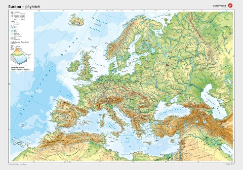 Posterkarten Geographie