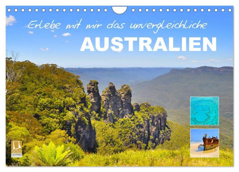 Erlebe mit mir das unvergleichliche Australien (Wandkalender 2027 DIN A4 quer), CALVENDO Monatskalender