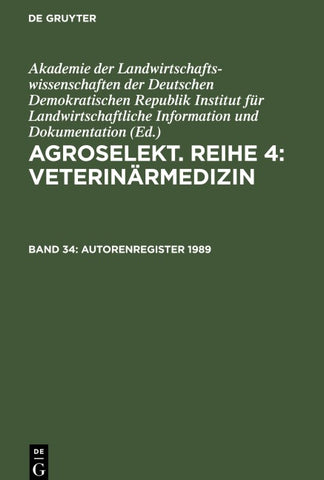 Autorenregister 1989