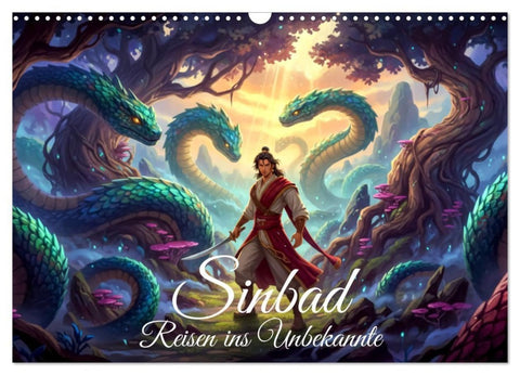 Sinbad – Reisen ins Unbekannte (Wandkalender 2027 DIN A3 quer), CALVENDO Monatskalender