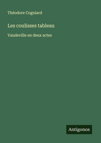 Les coulisses tableau