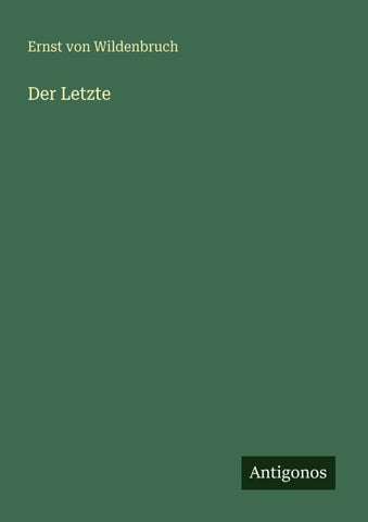 Der Letzte