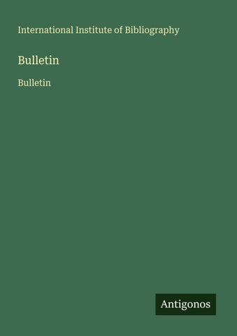 Bulletin