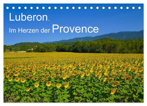 Luberon. Im Herzen der Provence (Tischkalender 2027 DIN A5 quer), CALVENDO Monatskalender