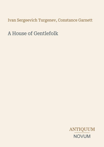A House of Gentlefolk