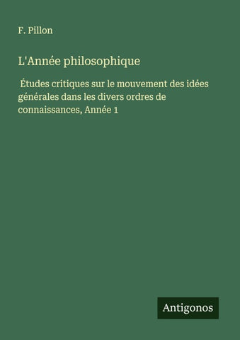 L'Année philosophique