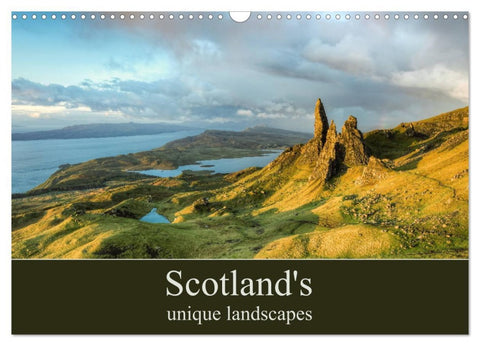Scotland's unique landscapes (Wall Calendar 2026 DIN A3 landscape), CALVENDO 12 Month Wall Calendar