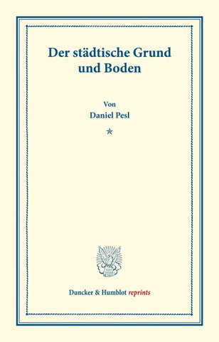 Der städtische Grund und Boden.