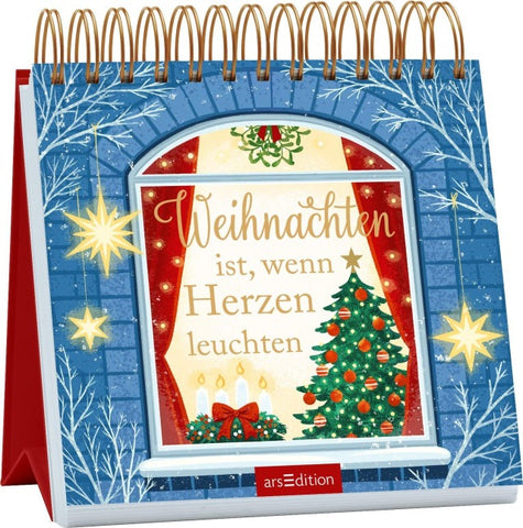 Weihnachten ist, wenn Herzen leuchten