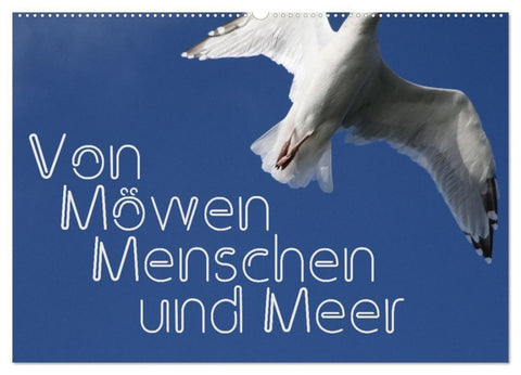 Von Möwen, Menschen und Meer (Wandkalender 2027 DIN A2 quer), CALVENDO Monatskalender