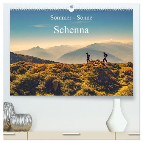 Sommer - Sonne - Schenna (hochwertiger Premium Wandkalender 2027 DIN A2 quer), Kunstdruck in Hochglanz