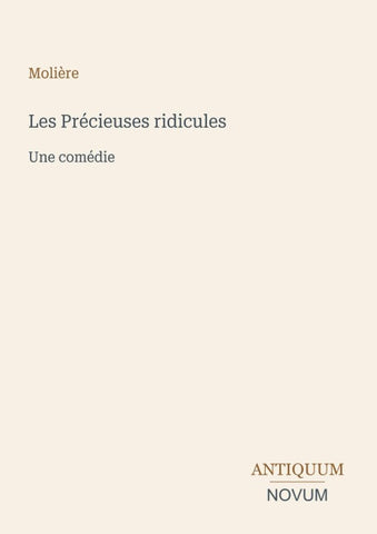 Les Précieuses ridicules