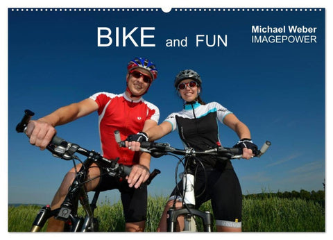 BIKE and FUN (Wandkalender 2026 DIN A2 quer), CALVENDO Monatskalender
