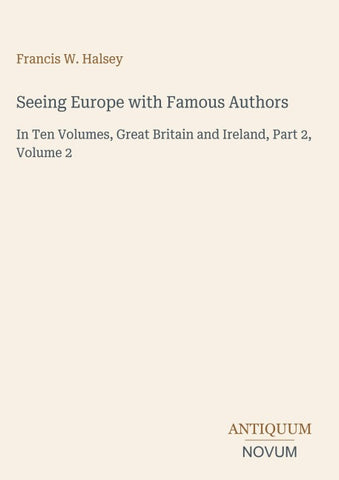Seeing Europe with Famous Authors