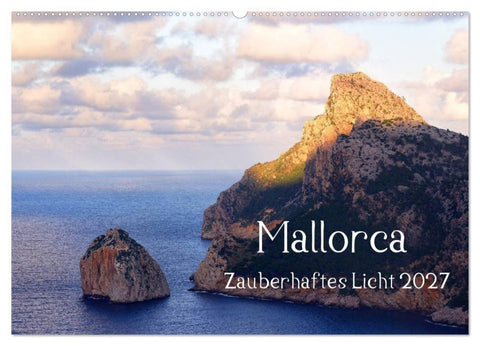 Mallorca Zauberhaftes Licht (Wandkalender 2027 DIN A2 quer), CALVENDO Monatskalender