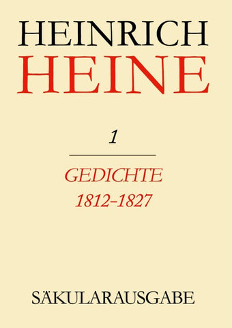 Gedichte 1812-1827