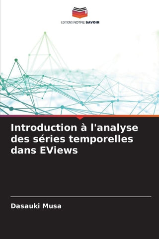 Introduction à l'analyse des séries temporelles dans EViews