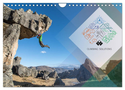 Climbing Solutions - Bergsport weltweit (Wandkalender 2026 DIN A4 quer), CALVENDO Monatskalender