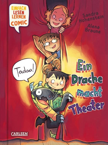Erstleser Kindercomic: Ein Drache macht Theater