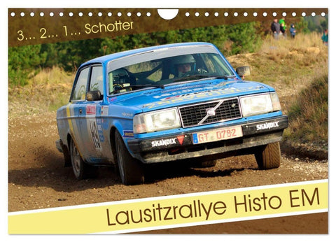 Lausitzrallye Histo EM (Wandkalender 2027 DIN A4 quer), CALVENDO Monatskalender