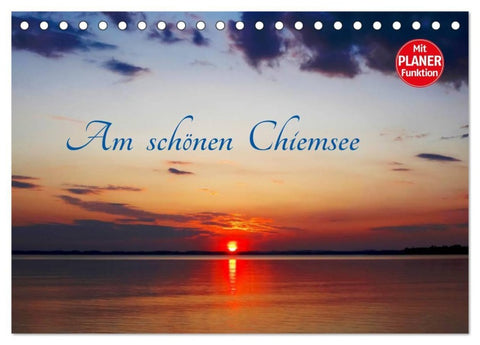 Am schönen Chiemsee (Tischkalender 2027 DIN A5 quer), CALVENDO Monatskalender