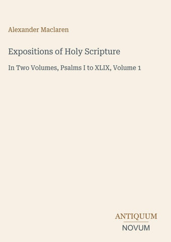 Expositions of Holy Scripture