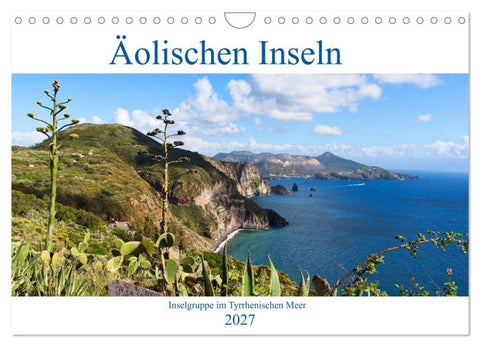 Äolische Inseln (Wandkalender 2027 DIN A4 quer), CALVENDO Monatskalender