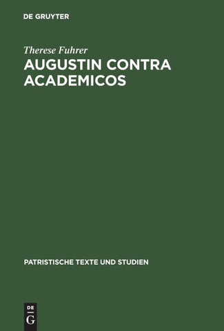 Augustin contra Academicos