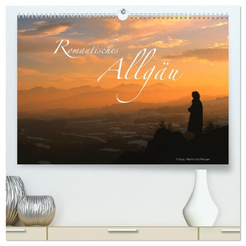 Romantisches Allgäu (hochwertiger Premium Wandkalender 2026 DIN A2 quer), Kunstdruck in Hochglanz