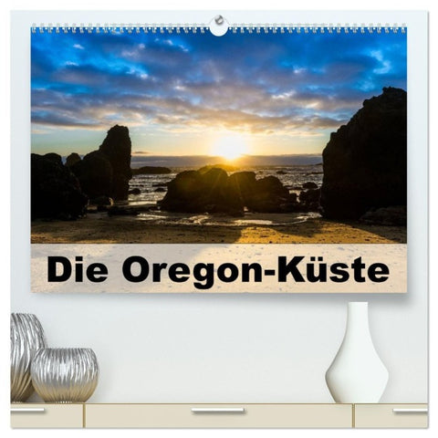 Die Oregon-Küste (hochwertiger Premium Wandkalender 2027 DIN A2 quer), Kunstdruck in Hochglanz