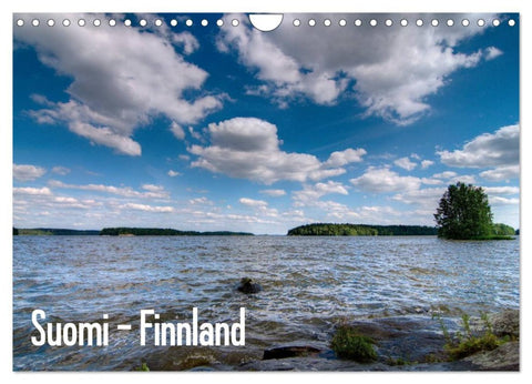 Suomi - Finnland (Wandkalender 2026 DIN A4 quer), CALVENDO Monatskalender