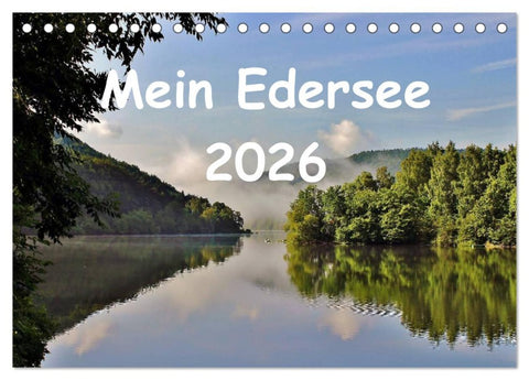 Mein Edersee 2026 (Tischkalender 2026 DIN A5 quer), CALVENDO Monatskalender