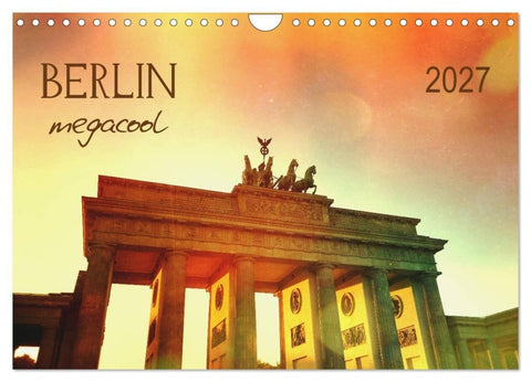 Berlin megacool (Wandkalender 2027 DIN A4 quer), CALVENDO Monatskalender