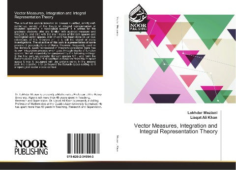 Vector Measures, Integration and Integral Representation Theory