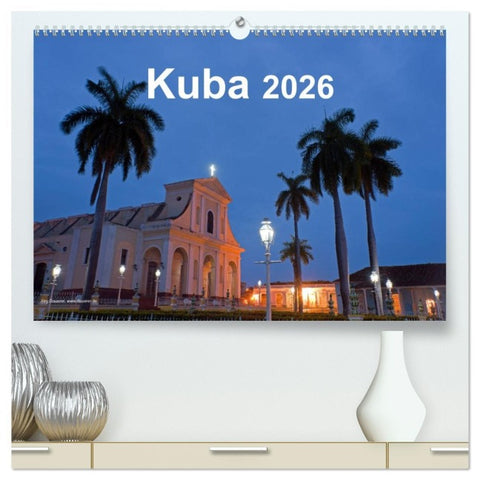 Kuba 2026 (hochwertiger Premium Wandkalender 2026 DIN A2 quer), Kunstdruck in Hochglanz