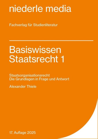 Basiswissen Staatsrecht 1 - 2025