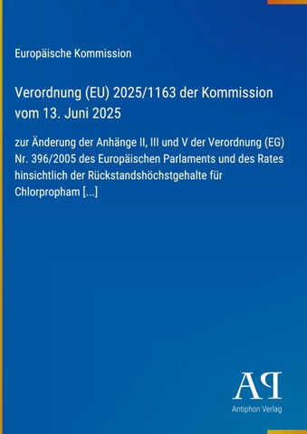 Verordnung (EU) 2025/1163 der Kommission vom 13. Juni 2025