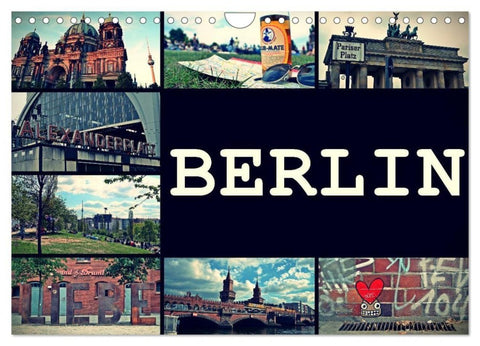 BERLIN horizontal (Wandkalender 2027 DIN A4 quer), CALVENDO Monatskalender