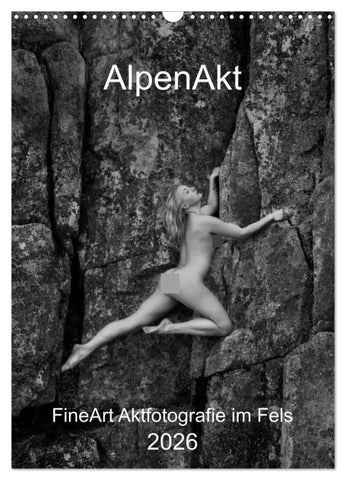 AlpenAkt 2026 (Wandkalender 2026 DIN A3 hoch), CALVENDO Monatskalender