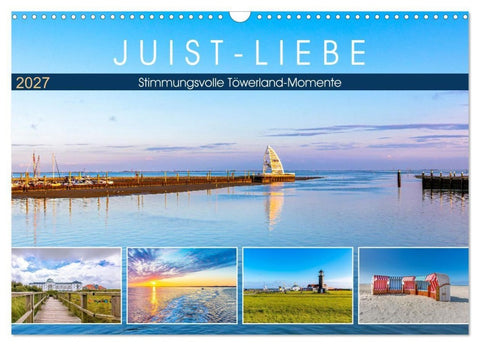 JUIST-LIEBE (Wandkalender 2027 DIN A3 quer), CALVENDO Monatskalender