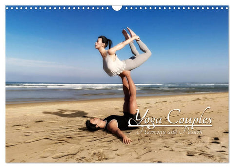 Yoga Couples - Harmony and Passion (Wall Calendar 2026 DIN A3 landscape), CALVENDO 12 Month Wall Calendar