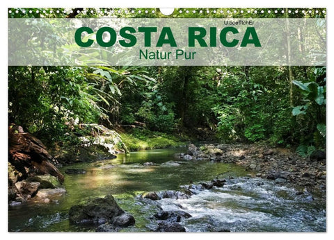 Costa Rica - Natur Pur (Wandkalender 2026 DIN A3 quer), CALVENDO Monatskalender