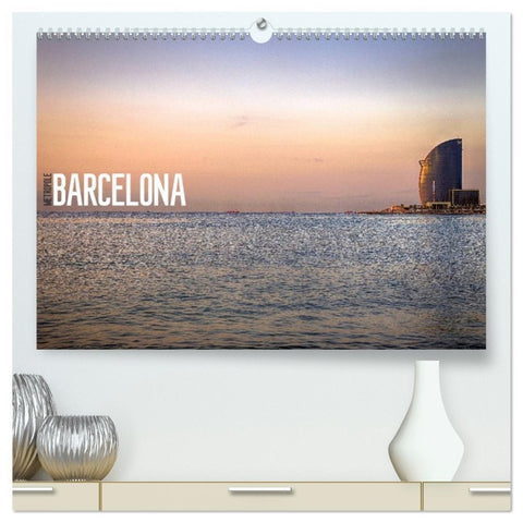 Metropole Barcelona (hochwertiger Premium Wandkalender 2026 DIN A2 quer), Kunstdruck in Hochglanz