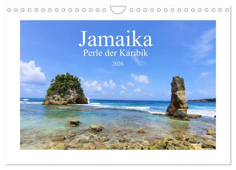Jamaika - Perle der Karibik 2026 (Wandkalender 2026 DIN A4 quer), CALVENDO Monatskalender