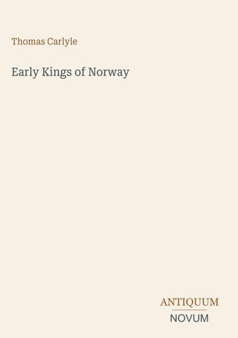 Early Kings of Norway