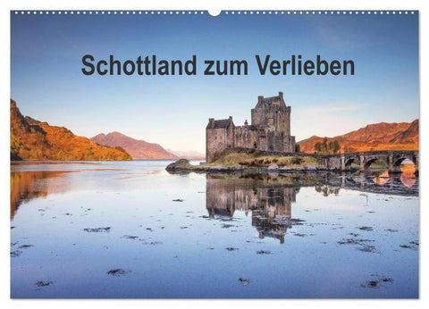Schottland zum Verlieben (Wandkalender 2027 DIN A2 quer), CALVENDO Monatskalender